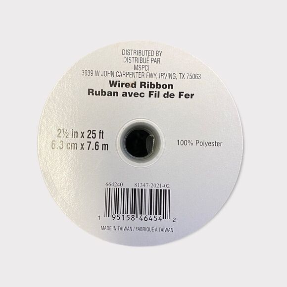 🆕 3/$15 Fall Wired Ribbon - Picture 3 of 3